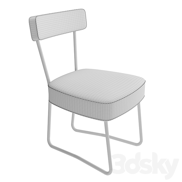 Chair RONEO 3ds Max - thumbnail 3