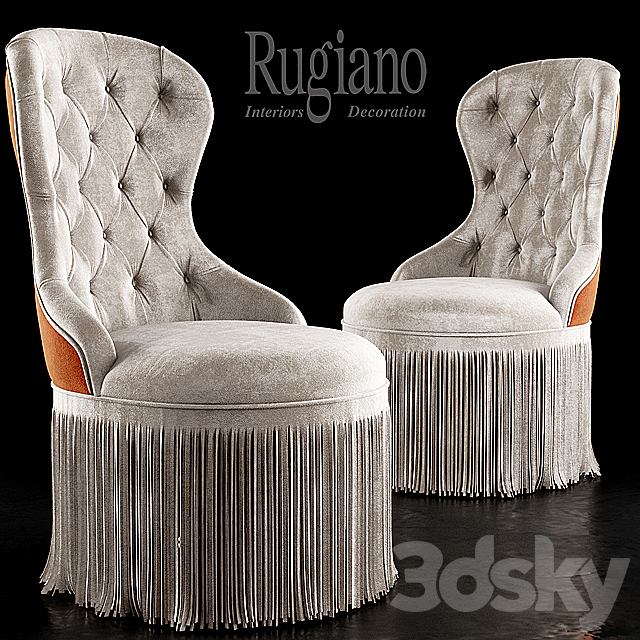 Chair rugiano King F 3DSMax File - thumbnail 1