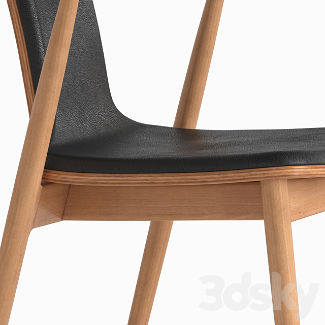 Chair Salina 3DS Max Model - thumbnail 4