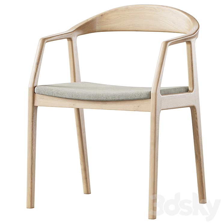 Chair Sapporo by deephouse 3DS Max Model - thumbnail 2