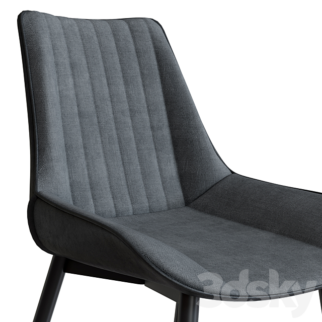 Chair seda 3DS Max Model - thumbnail 2