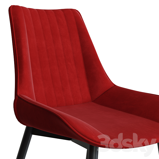 Chair seda 3DS Max Model - thumbnail 4