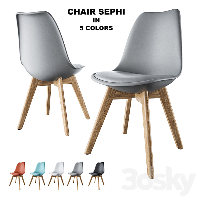 Chair Sephi 3DSMax File - thumbnail 1