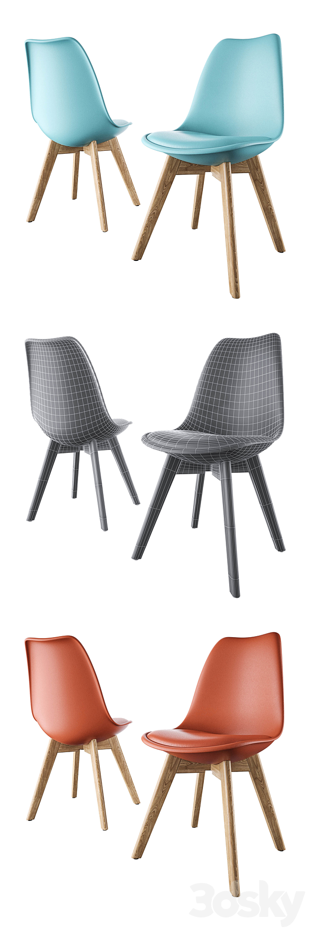 Chair Sephi 3DSMax File - thumbnail 3