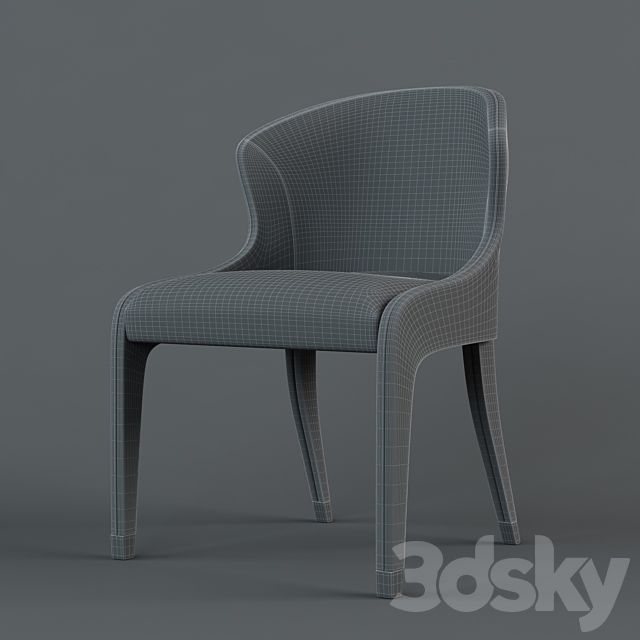 Chair STEEPLE CHAIR 3DSMax File - thumbnail 2