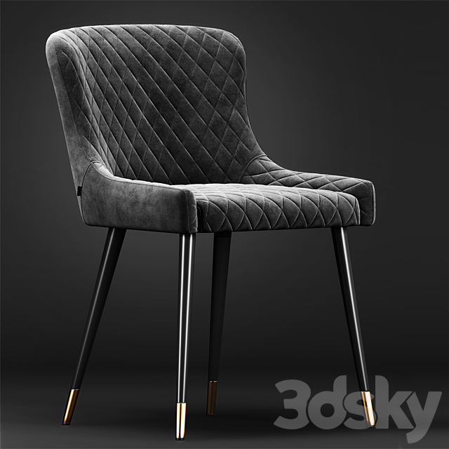 Chair Stitch velor 3DSMax File - thumbnail 4