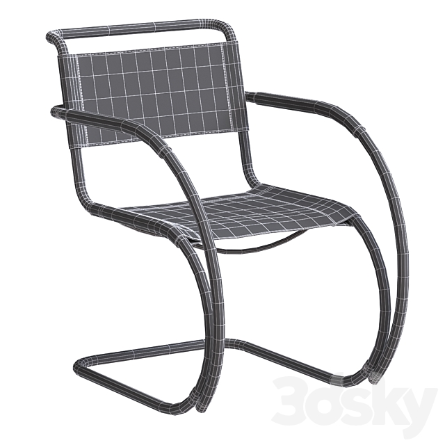 Chair Thonet Limited Edition S 533 F 3DSMax File - thumbnail 2