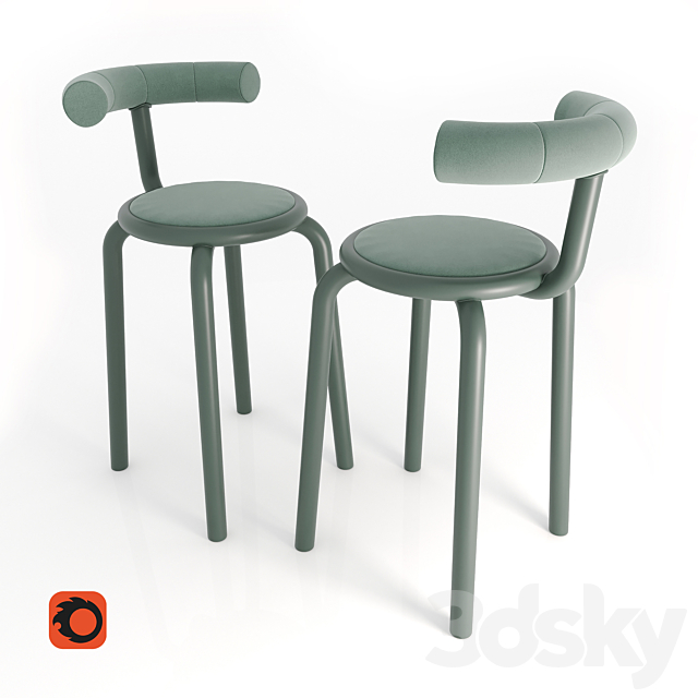 Chair Torno Collection 3DSMax File - thumbnail 1