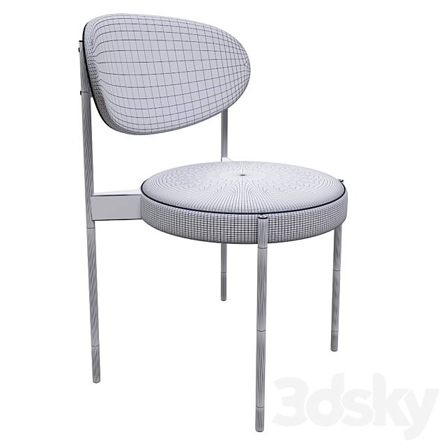 Chair Verpan 430 3DS Max Model - thumbnail 3