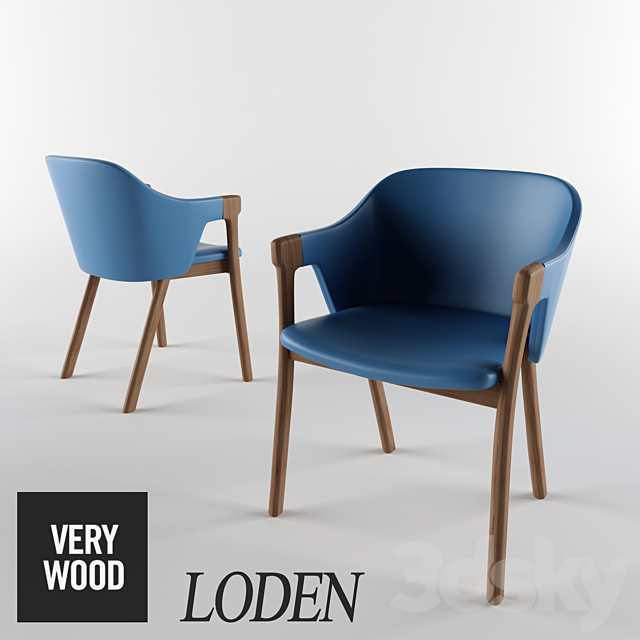 Chair Verywood Loden 3DSMax File - thumbnail 1