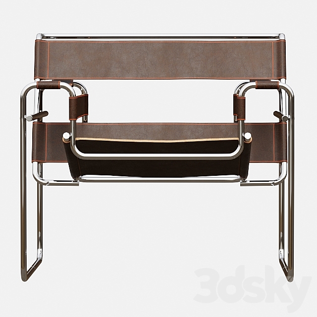 Chair Wassily 3DS Max Model - thumbnail 3