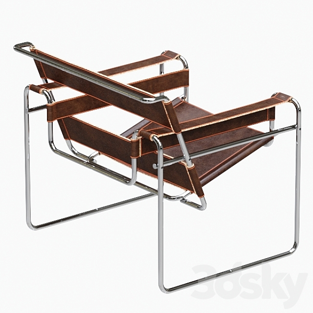 Chair Wassily 3DS Max Model - thumbnail 4