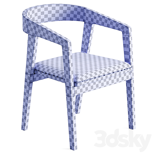 Chair wood 3DSMax File - thumbnail 3