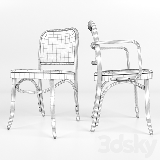 Chair_Baboen_6014_Palmira_Verges 3DS Max Model - thumbnail 4