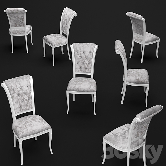 Chair_Paris_02 3ds Max - thumbnail 3