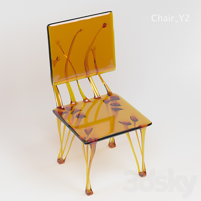 Chair_Y2 3ds Max - thumbnail 2