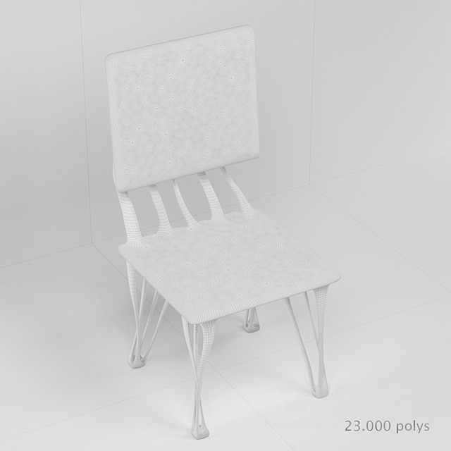 Chair_Y2 3ds Max - thumbnail 3