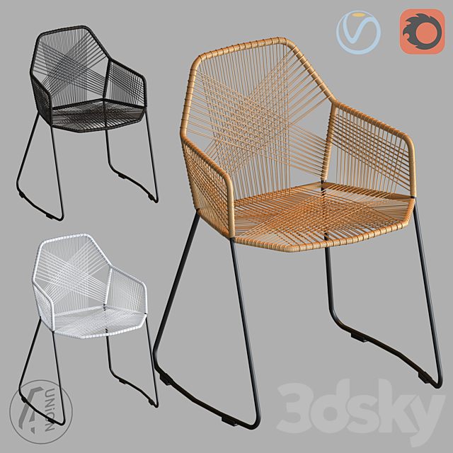 ChairCh6017 3DSMax File - thumbnail 1