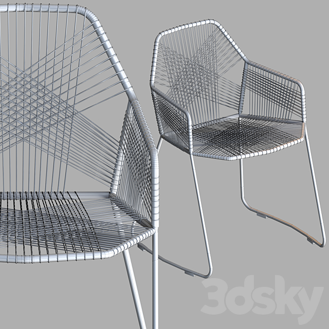 ChairCh6017 3DSMax File - thumbnail 2