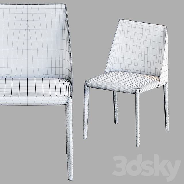 ChairCh6053 3DSMax File - thumbnail 2