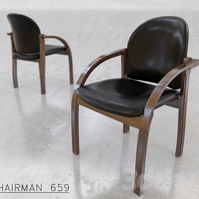 Chairman 659 3ds Max - thumbnail 1