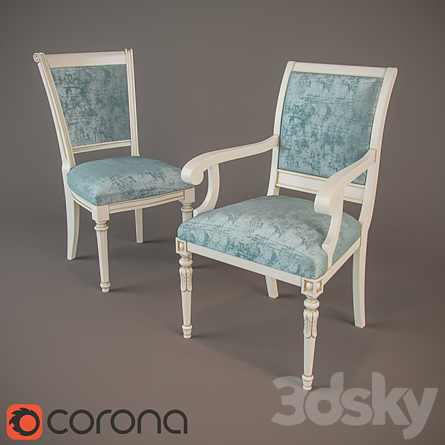 Chairs 3DSMax File - thumbnail 1