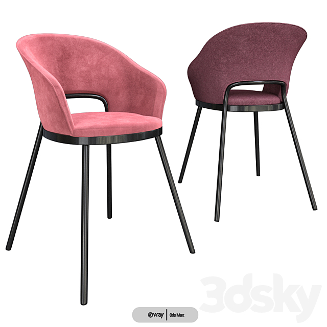 Chairs by Thonet 3DSMax File - thumbnail 2