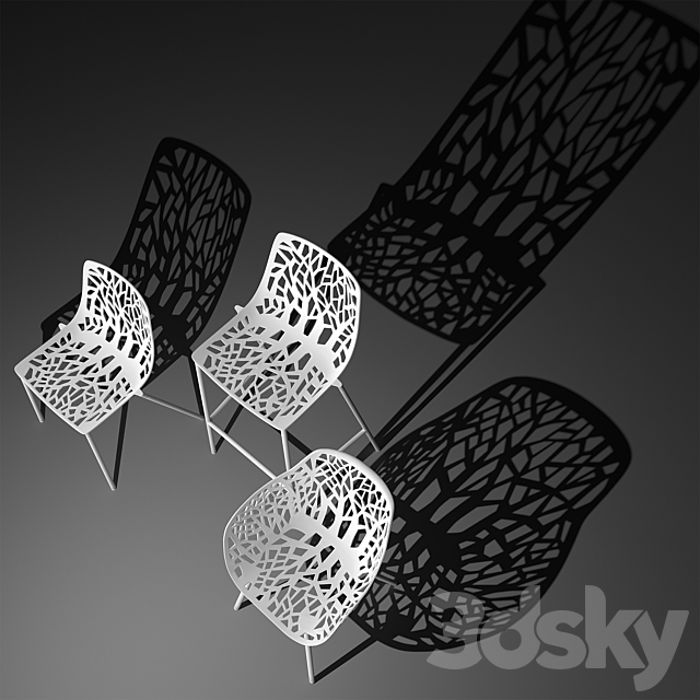 Chairs FOREST ABC 3DSMax File - thumbnail 3