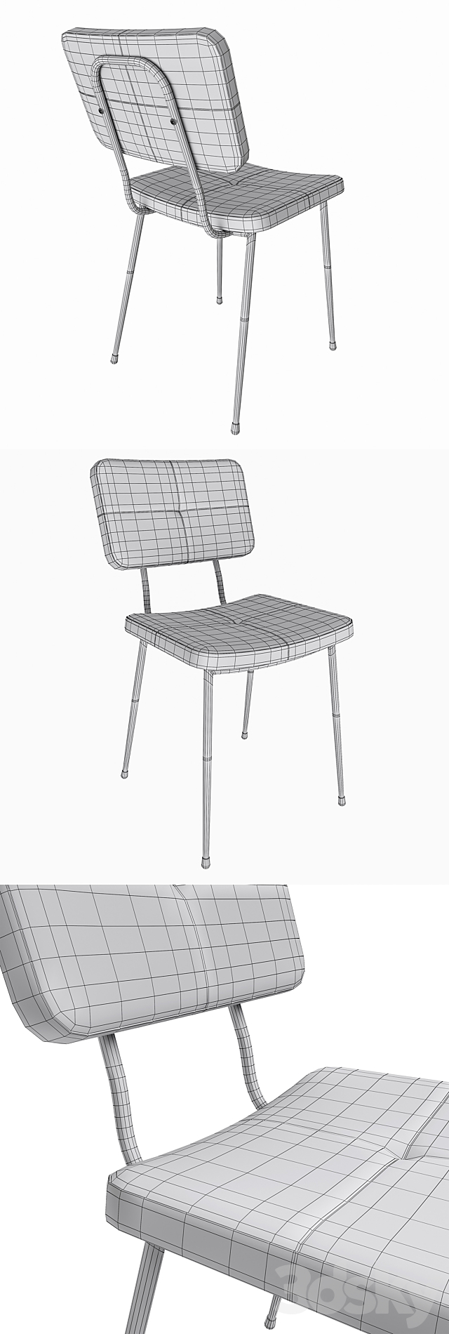 Chairs Gerlin SC 3DSMax File - thumbnail 4