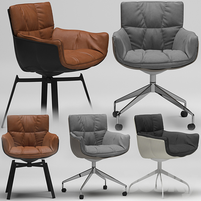 CHAIRS Husk 3ds Max - thumbnail 1