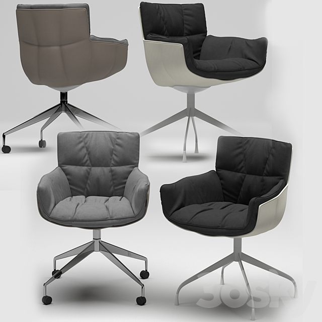 CHAIRS Husk 3ds Max - thumbnail 2