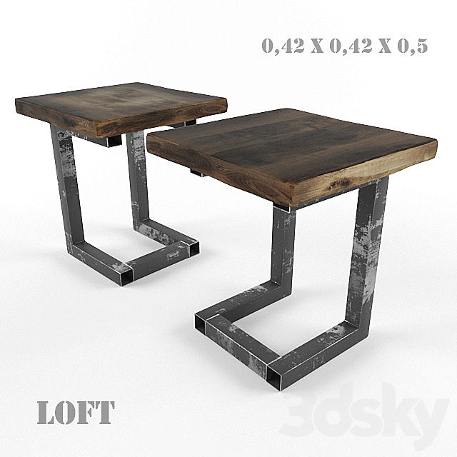 chairs LOFT 3DSMax File - thumbnail 1