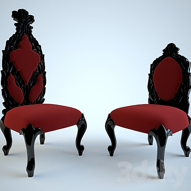 chairs-Manets factory Jumbo Gruppo Italia 3DSMax File - thumbnail 1