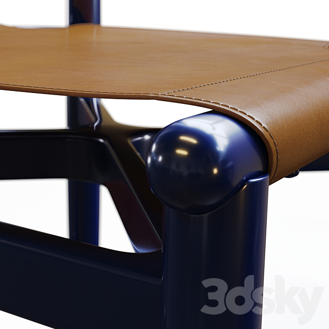 Chairs Meridiani Emilia KUOIO 3DS Max Model - thumbnail 4