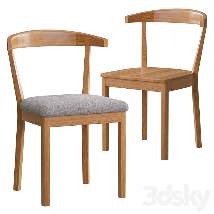 chairs OTTO 3DS Max Model - thumbnail 1