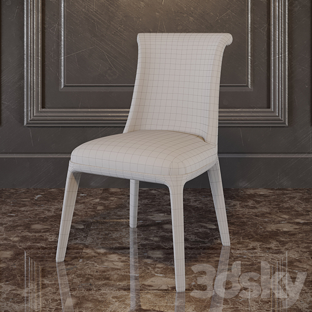 Chairs Poltrona Frau Diva 3DSMax File - thumbnail 2