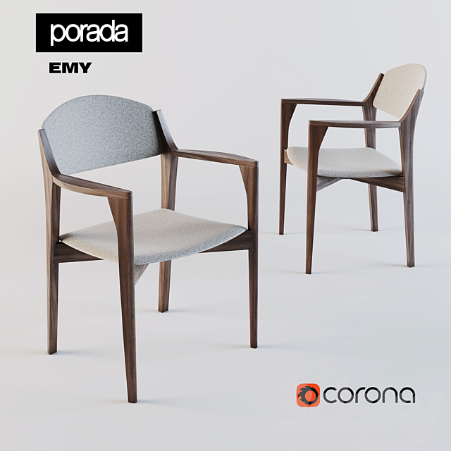 Chairs Porada Emy 3DSMax File - thumbnail 1