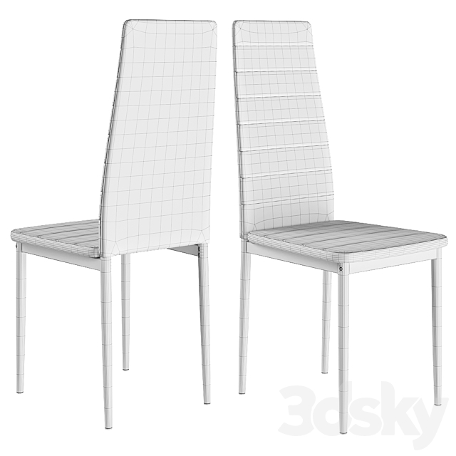 Chairs Signal H-261 3ds Max - thumbnail 3