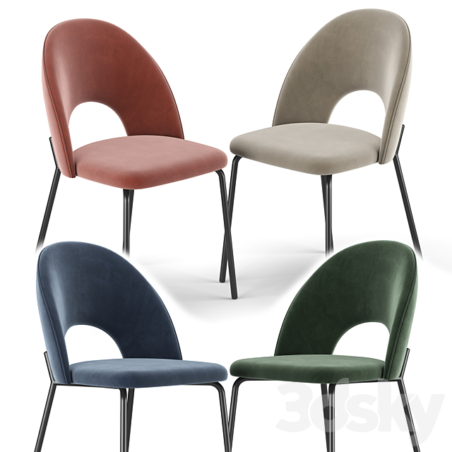 Chaises chair 3DSMax File - thumbnail 2