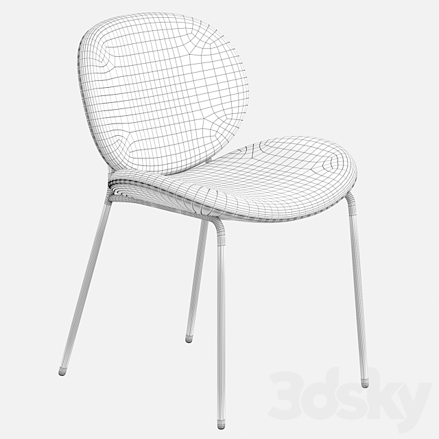 Chambery Deephouse Chair 3ds Max - thumbnail 2