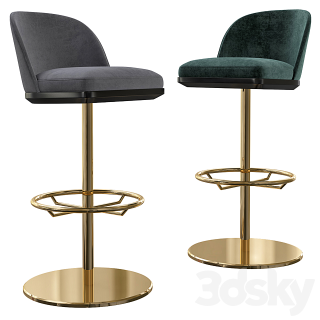 Charisma Bar Stool Giorgio Collection 3DSMax File - thumbnail 1