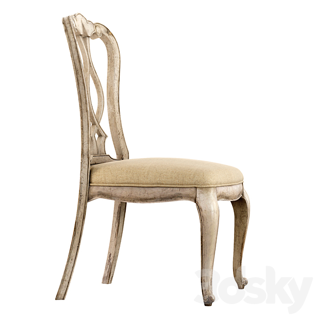 Chatelet Splatback Side Chair 3DSMax File - thumbnail 3