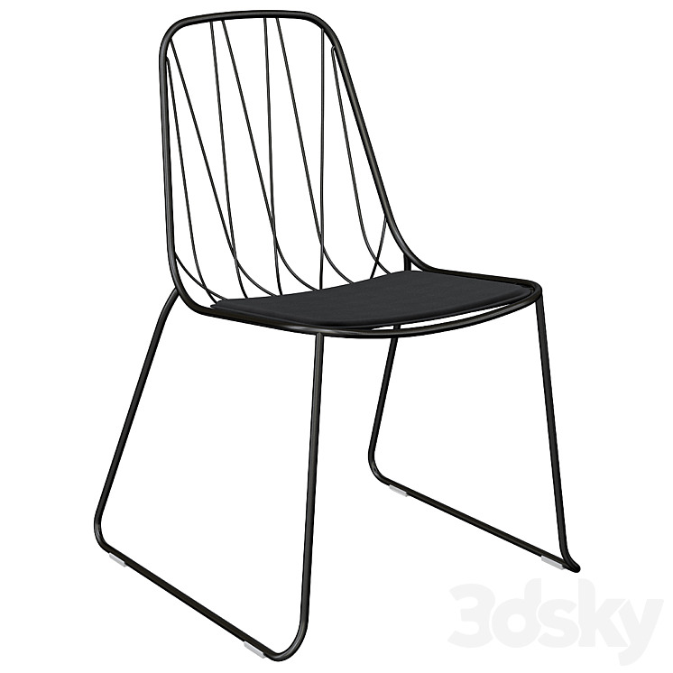 Chee Chair by SP01 3DS Max Model - thumbnail 1