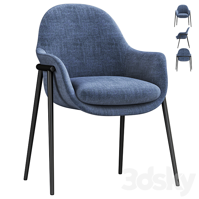 Chia marelli chairs 3DSMax File - thumbnail 1