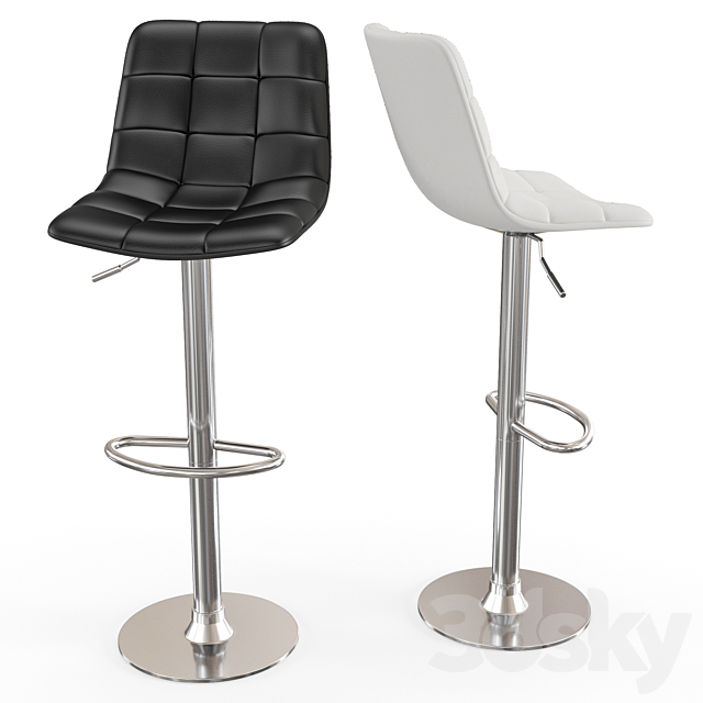 Chianti bar stool 3DSMax File - thumbnail 2