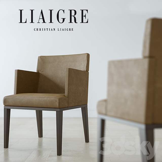 Christian Liaigre- Toribio Chair 3DSMax File - thumbnail 1