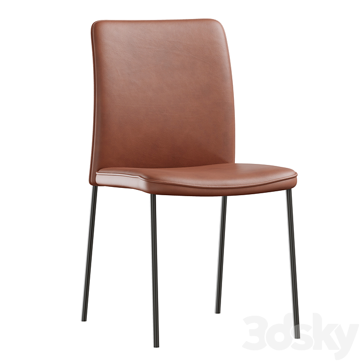 Christine Kroencke Jaro 200 dining chair 3DS Max Model - thumbnail 2