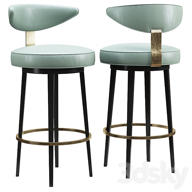 Claris Bar Stool 3DSMax File - thumbnail 1