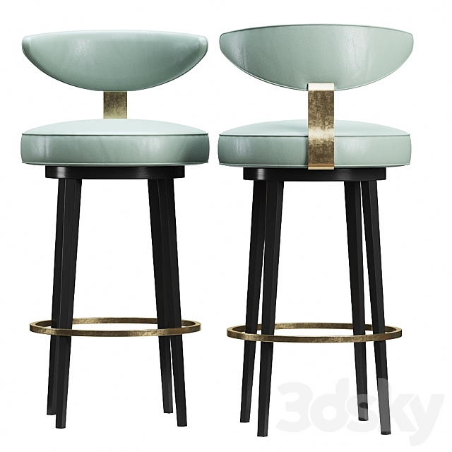 Claris Bar Stool 3DSMax File - thumbnail 2