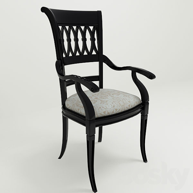 classic Chair 3DSMax File - thumbnail 1